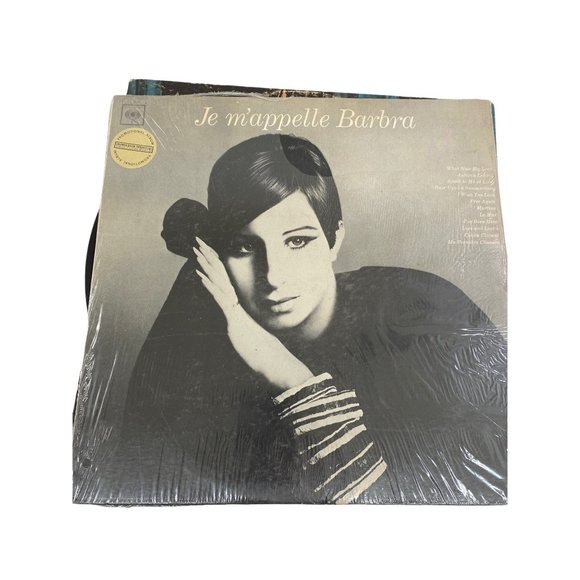 Vintage Je M'appelle Barbra Barbara Streisand vinyl record